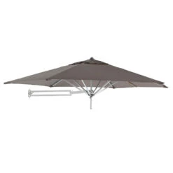 Easysol Muurparasol - Hexagonaal / Rond - 250 Cm Diameter - Taupe 8 Easysol Muurparasol - Hexagonaal / Rond - 250 Cm Diameter - Taupe -Tuinmeubel Winkel 1000045913 0102