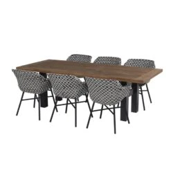 Hartman Delphine Dining Stoel White - Black 9 Hartman Delphine Dining Stoel White - Black -Tuinmeubel Winkel 1000048786 0103