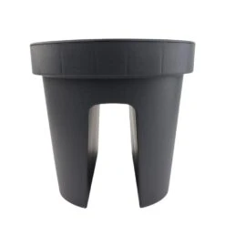 Orange85 Balkonbak Plantenbak Voor Buiten Antraciet 40 X 26 X 24,5 Cm -Tuinmeubel Winkel 1000049604 0110