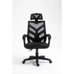 Bureaustoel Lissabon - Hoogte Verstelbaar - Ergonomisch - Zwart -Tuinmeubel Winkel 1000050227 0103