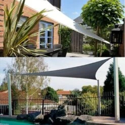 Orange85 Schaduwdoek Zonneluifel Driehoek 3,6 Meter Donkergrijs Polyester -Tuinmeubel Winkel 1000050347 0111