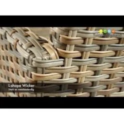 Garden Impressions Alaska Lounge Dining Set Links - Vintage Willow -Tuinmeubel Winkel 1000052373 0103