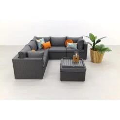 Suns Loungeset Parma - Antraciet -Tuinmeubel Winkel 1000053043 0102