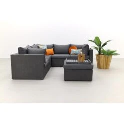 Suns Loungeset Parma - Antraciet -Tuinmeubel Winkel 1000053043 0103