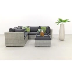 Suns Parma Loungeset - White Grey -Tuinmeubel Winkel 1000053087 0103