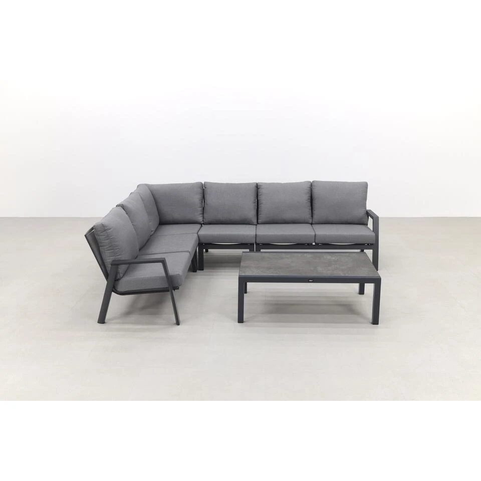 VDG Azoren/Atlanta Loungeset - Antraciet - Links & Rechts 4 VDG Azoren/Atlanta Loungeset - Antraciet - Links & Rechts - Afbeelding 2