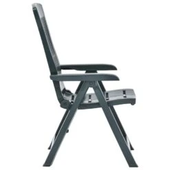 VidaXL Tuinstoelen 2 St Verstelbaar Kunststof Groen 8 VidaXL Tuinstoelen 2 St Verstelbaar Kunststof Groen -Tuinmeubel Winkel 1000056517 0103