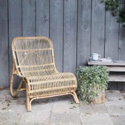 Giga Meubel Loungestoel Rotan Zwart - 65x71x78cm -Tuinmeubel Winkel 1000057066 0102