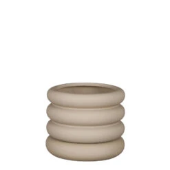 Mica Decorations Ilse Bloempot - H16 X Ø18,5 Cm - Grijs