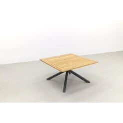 GreenChair Quote Tuintafel - Teakhout Vierkant - 140 Cm -Tuinmeubel Winkel 1000059835 0103