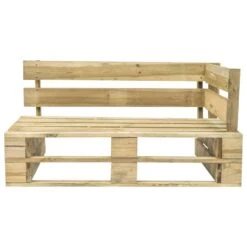 VidaXL Tuinbank Met Grijze Kussens Pallet Grenenhout 9 VidaXL Tuinbank Met Grijze Kussens Pallet Grenenhout -Tuinmeubel Winkel 1000060776 0103