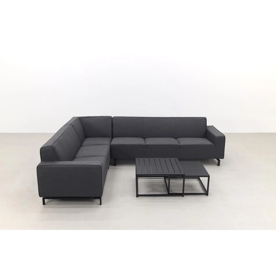 VDG Boavista/Royalty Sunbrella Loungeset - Sooty - 5-delig 4 VDG Boavista/Royalty Sunbrella Loungeset - Sooty - 5-delig - Afbeelding 2