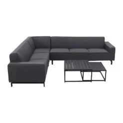 VDG Boavista/Royalty Sunbrella Loungeset - Sooty - 5-delig