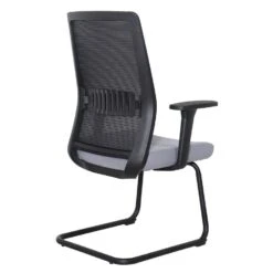 Vergaderstoel Napoli - Licht Grijs -Tuinmeubel Winkel 1000067079 0103