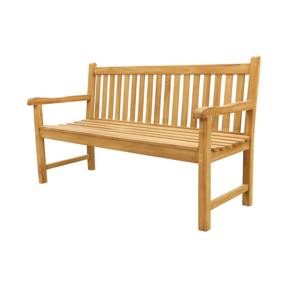 VDG Teak Houten Tuinbank Bison - 150 Cm 3 VDG Teak Houten Tuinbank Bison - 150 Cm