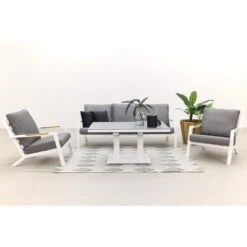 Hampton/Rockford stoel-bank Loungeset 4-delig – Wit/Teak 8 Hampton/Rockford stoel-bank Loungeset 4-delig – Wit/Teak -Tuinmeubel Winkel 1000073157 0102