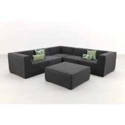 VDG Liberty Sunbrella Loungeset - Sooty - 6-delig -Tuinmeubel Winkel 1000073163 0103