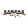 VDG Cordoba Loungeset Aluminium - Teak 4-delig 2 VDG Cordoba Loungeset Aluminium - Teak 4-delig -Tuinmeubel Winkel 1000073168