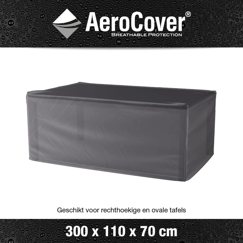 Aerocover Tuintafelhoes 300x110 Cm 4 Aerocover Tuintafelhoes 300x110 Cm - Afbeelding 2