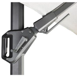 Platinum Voyager Vierkante Zweefparasol T2 2,7x2,7 M. - Faded Black -Tuinmeubel Winkel 1000073269 0103