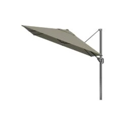 Platinum Voyager Vierkante Zweefparasol T1 2,5x2,5 M. - Taupe -Tuinmeubel Winkel 1000073304 0101