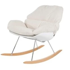 Puur Morö Fauteuil Teddy - Stof - Wit -Tuinmeubel Winkel 1000074929 0101