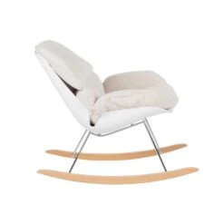 Puur Morö Fauteuil Teddy - Stof - Wit -Tuinmeubel Winkel 1000074929 0102