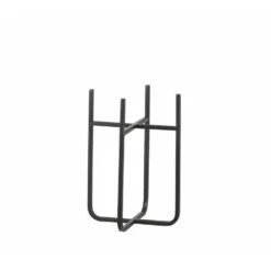 Mica Decorations - Bloempot Plantenstandaard/verhoger - Zwart - 25 X 16 Cm