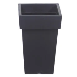 Prosperplast Bloempot - Kunststof - Antraciet - B23 X H35 Cm