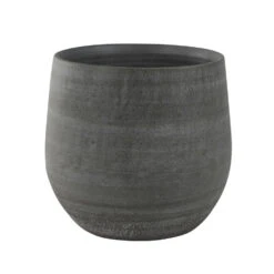 Steege Plantenpot/bloempot - Keramiek - Mystic Grijs - D26 X H26