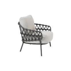 4 Seasons Calpi Low Dining Stoel - Antraciet (1 St.) -Tuinmeubel Winkel 1000077715 0102