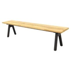 Tuinmeubel Winkel 10 VDG Mason Teak Sportbank 200 Cm
