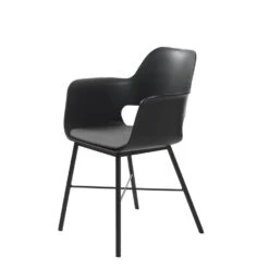 Giga Meubel Eetkamerstoel Stof - Grijs - 57x59x83cm - Stoel Whistler -Tuinmeubel Winkel 1000085143 0102