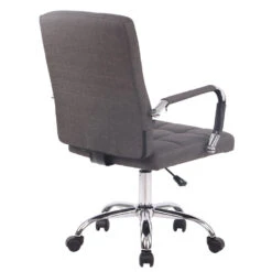 Clp Bureaustoel Deli PRO Stof Grijs -Tuinmeubel Winkel 1000085192 0103