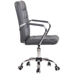 Clp Bureaustoel Terni Kunstleder Grijs -Tuinmeubel Winkel 1000085271 0102