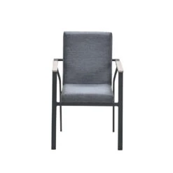 Garden Impressions Angela Tuinstoel - Donker Grijs -Tuinmeubel Winkel 1000087053 0103