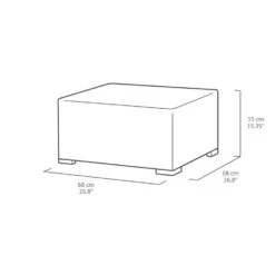 Allibert California ChaiseLongue Loungeset - 3-4 Personen - Grijs 9 Allibert California ChaiseLongue Loungeset - 3-4 Personen - Grijs -Tuinmeubel Winkel 1000087073 0103