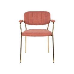 Rein Living Jolien Armstoel - Goud/Roze - Set Van 2 -Tuinmeubel Winkel 1000087926 0103