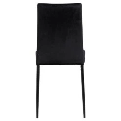 Sohome Eetkamerstoel - Set Van 4 - Sabreen - Velvet - Zwart -Tuinmeubel Winkel 1000092000 0103