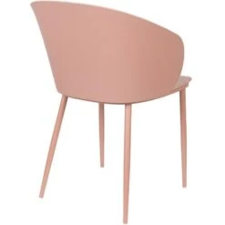 Puur Göta Eetkamerstoel - Kunststof - Roze -Tuinmeubel Winkel 1000093596 0104