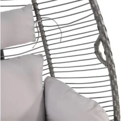 Rope Hangstoel - Wicker - Grijs 9 Rope Hangstoel - Wicker - Grijs -Tuinmeubel Winkel 1000094364 0103