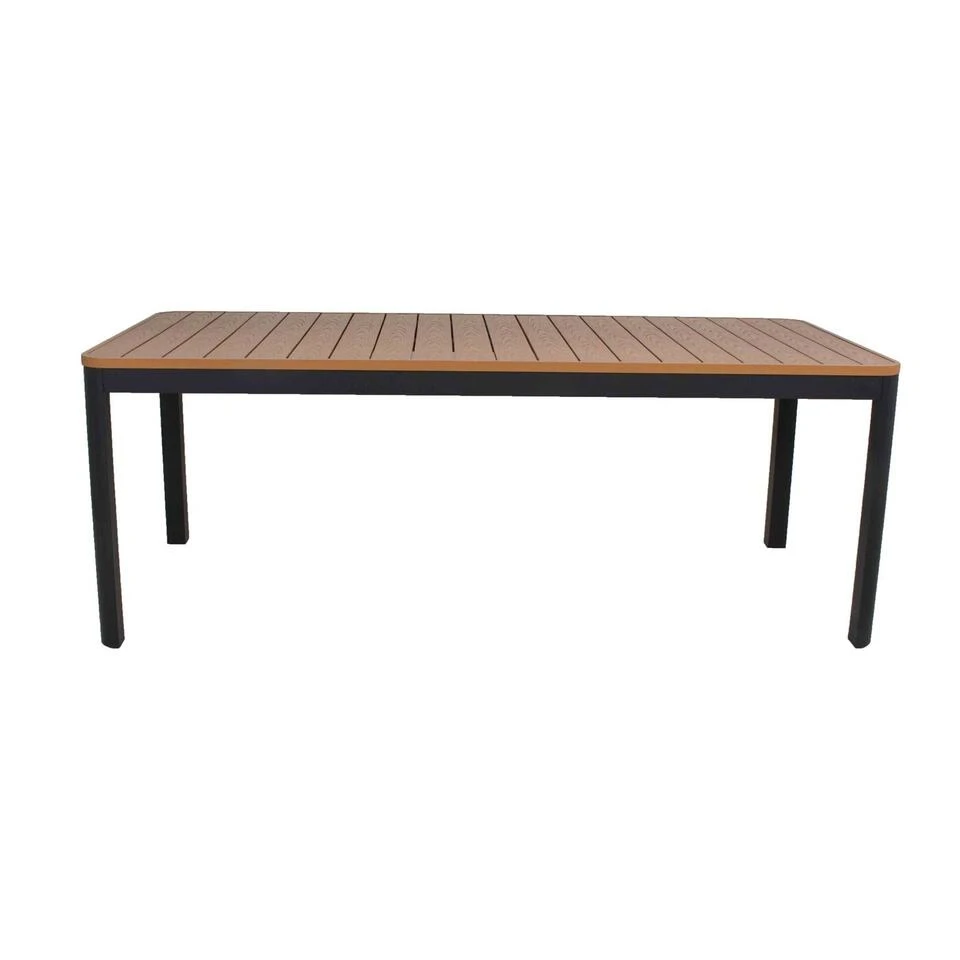 Giga Meubel Tuintafel Polywood 200cm - Aluminium Onderstel - Tafel Brent 3 Giga Meubel Tuintafel Polywood 200cm - Aluminium Onderstel - Tafel Brent