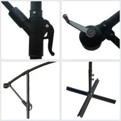 Happy Garden Schaduwzeilen MOLOKAI - Red - Staal -Tuinmeubel Winkel 1000094897 0103