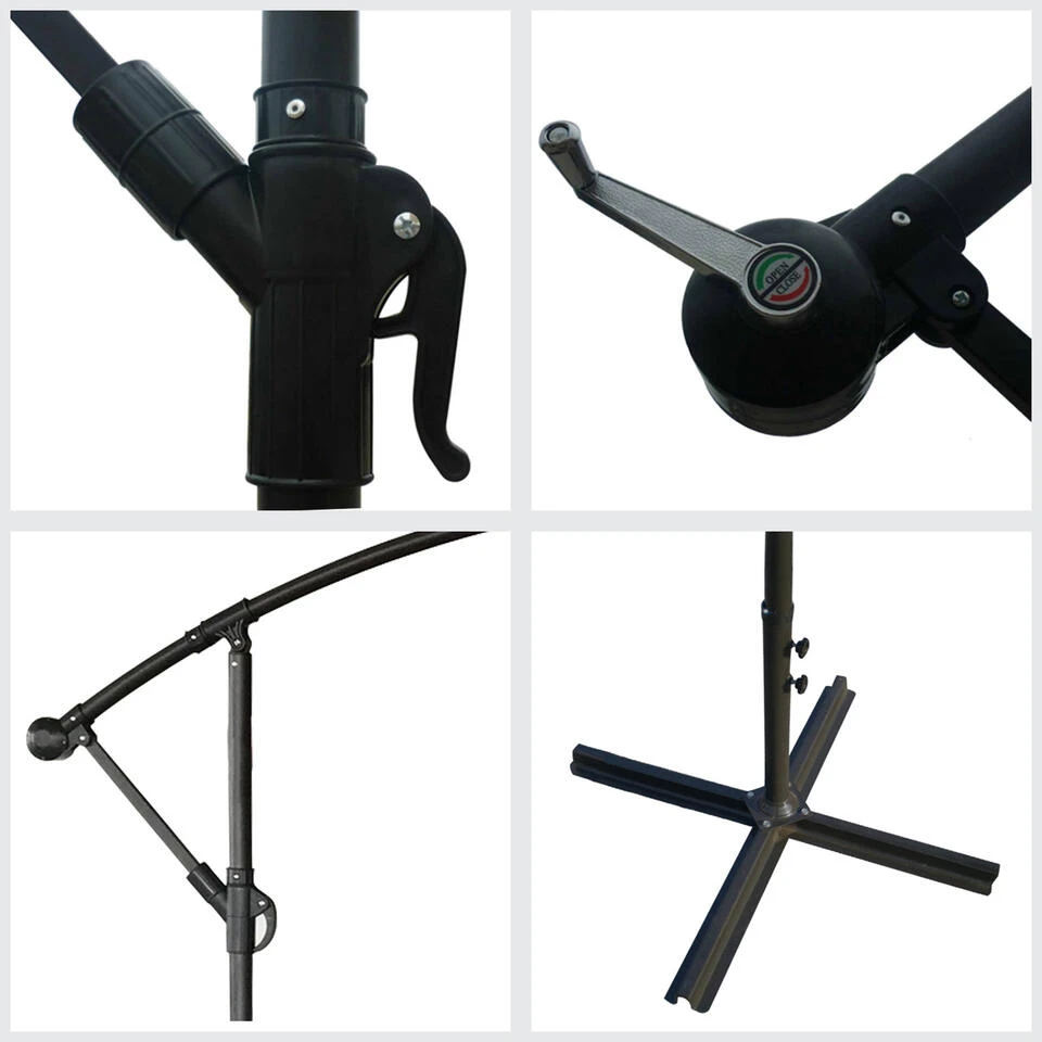 Happy Garden Schaduwzeilen OAHU - Roze - Staal 5 Happy Garden Schaduwzeilen OAHU - Roze - Staal - Afbeelding 3