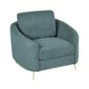 Beliani Fauteuil TROSA - Groen Polyester -Tuinmeubel Winkel 1000095333