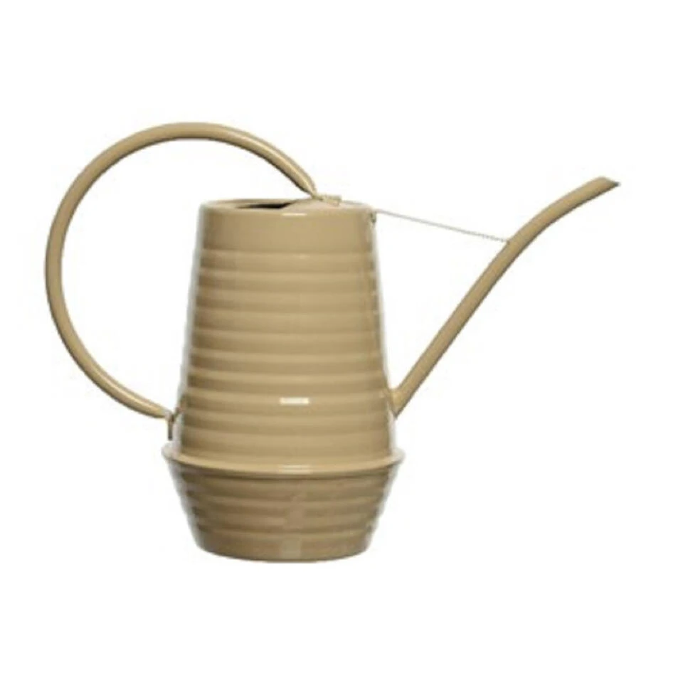 Decoris Gieter - 1 Liter - Zandkleurig - Metaal 3 Decoris Gieter - 1 Liter - Zandkleurig - Metaal