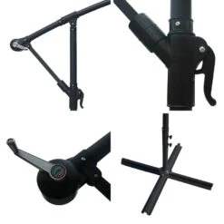 Happy Garden Schaduwzeilen OAHU - Blauw - Staal 7 Happy Garden Schaduwzeilen OAHU - Blauw - Staal -Tuinmeubel Winkel 1000096139 0103