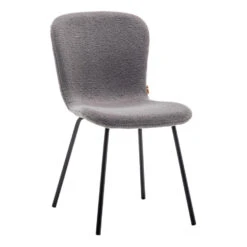 Furnihaus Eetkamerstoel Luca Teddy Grijs -Tuinmeubel Winkel 1000096624 0101