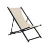 Beliani Tuinligstoel LOCRI II - Beige Synthetisch Materiaal, Aluminium 2 Beliani Tuinligstoel LOCRI II - Beige Synthetisch Materiaal, Aluminium -Tuinmeubel Winkel 1000096770