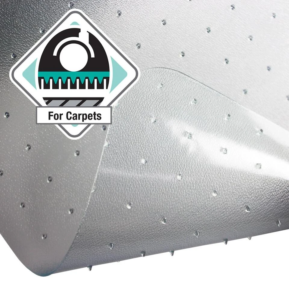 Vloerbeschermer - Antistatisch PVC - Tapijt - 120x150 Cm 5 Vloerbeschermer - Antistatisch PVC - Tapijt - 120x150 Cm - Afbeelding 3